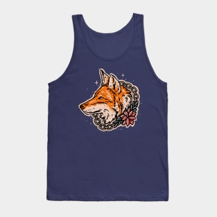 Traditional wolf t-shirt Tank Top